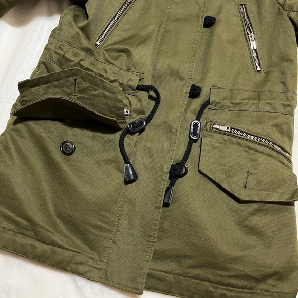 zara faux fur lined winter parka - Picture 5 of 14